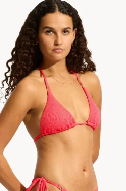 Bikini Tops^Seafolly Sea Dive Slide Tri Snapdragon