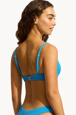 Bikini Tops^Seafolly Sea Dive Underwire Bra Turquoise