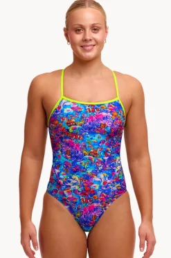 One Pieces^Funkita Sea Life Single Strap One Piece Multi