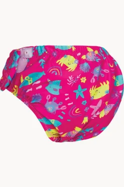 Swim Nappies^Zoggs Sea Queen Adjustable Swim Nappy Pink