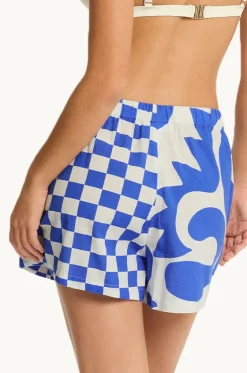 Shorts^Sea Level Seascape Boxer Short Blue