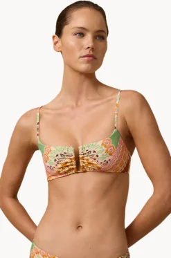 Bikini Tops^Monte u0026 Lou Selma U Wire Bralette Multi