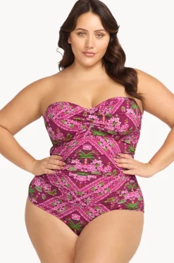 One Pieces^Artesands Botticelli D/DD Cup Bandeau One Piece Shambala