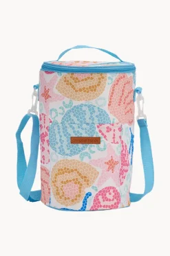 Cooler Bags|Picnic Vibes^Annabel Trends Shelly Beach Barrel Cooler Bag Blue/multi