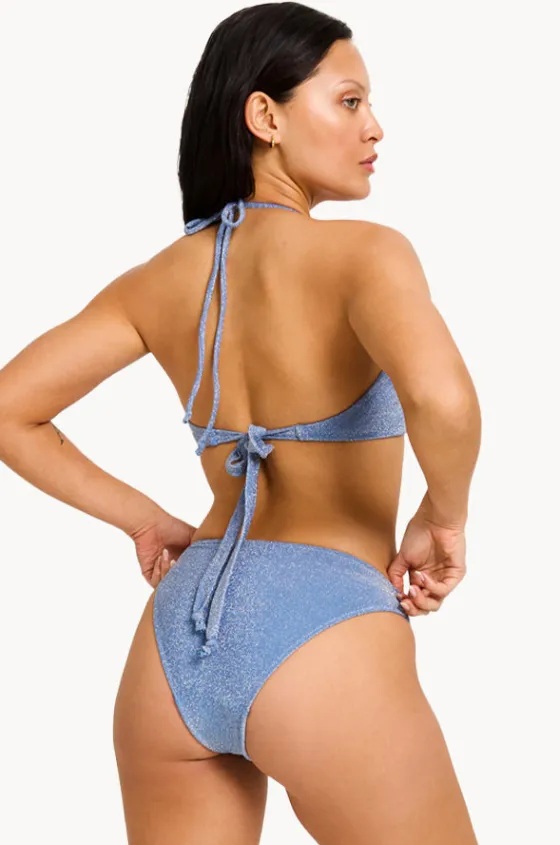 Bikini Sets^Modibodi Shimmer Halter Set Mineral blue