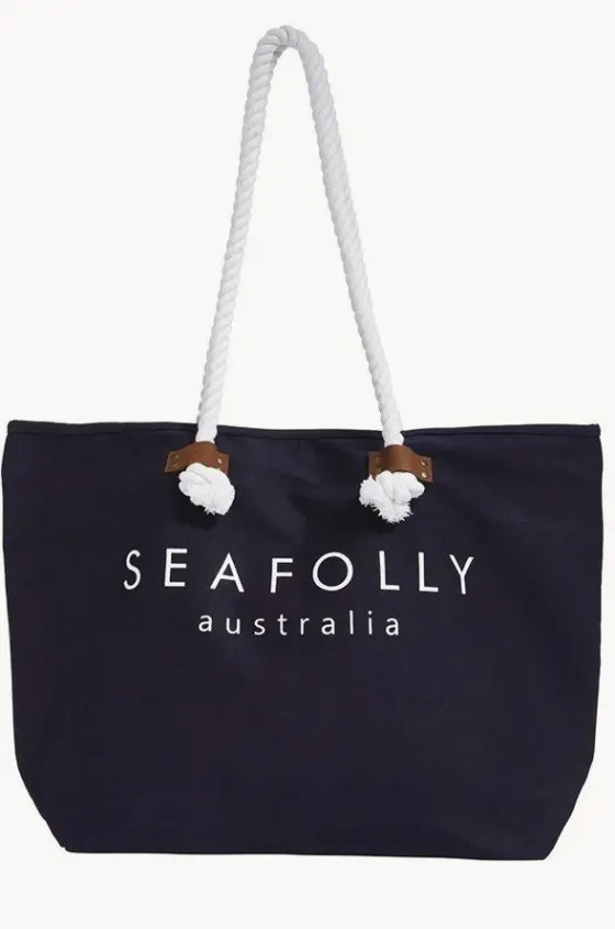 Beach Bags|Bags^Seafolly Ship Sail Tote Indigo