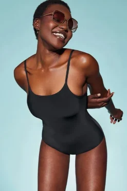 One Pieces^Love Luna Single Strap One Piece Black