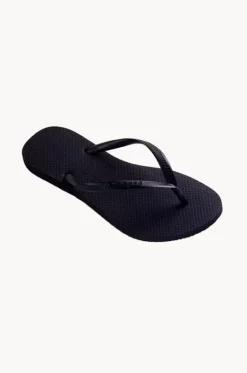 Footwear^Havaianas Slim Basic Thong Black