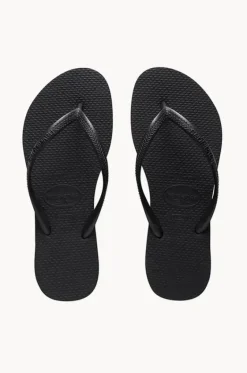 Footwear^Havaianas Slim Basic Thong Black