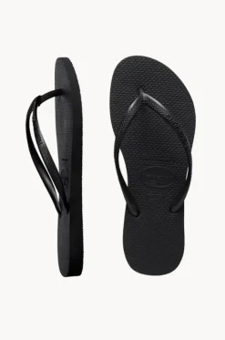 Footwear^Havaianas Slim Basic Thong Black