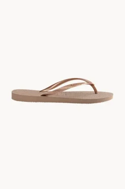Footwear^Havaianas Slim Metallic Thong Rose gold