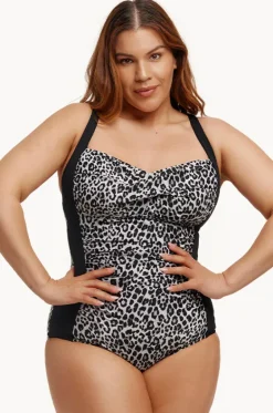 One Pieces^Funkita Snow White DD/E Cup Twist Front One Piece Animal