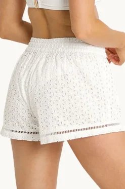 Shorts^Sunseeker Soho Broderie Short WHITE