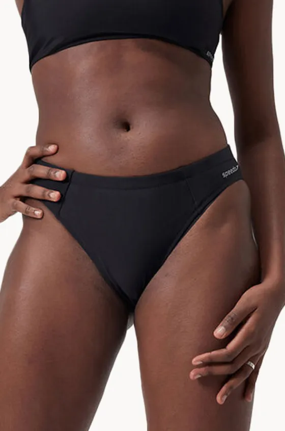 Bottoms^Speedo Solid Classic Pant BLACK