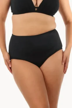 Bottoms^Maxine Solid Full Pant Black