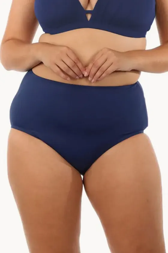 Bottoms^Maxine Solid Full Pant Navy