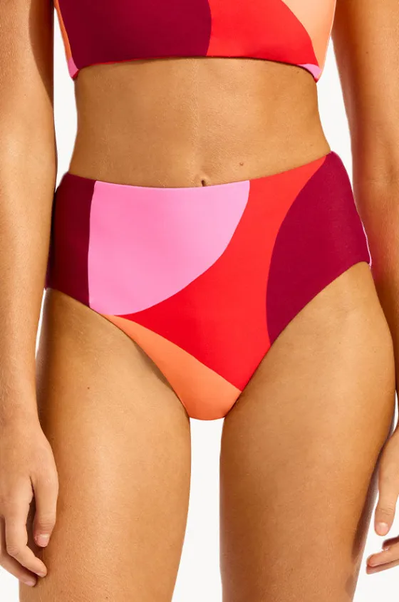 Bottoms^Seafolly Sorrento High Waisted Pant Flame