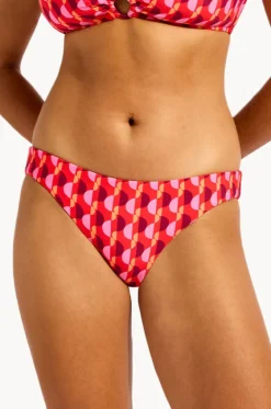 Bottoms^Seafolly Sorrento Reversible Hipster Flame