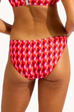 Bottoms^Seafolly Sorrento Reversible Hipster Flame