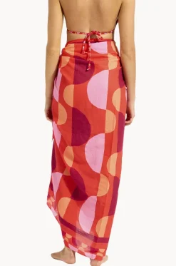 Sarongs^Seafolly Sorrento Sarong Flame