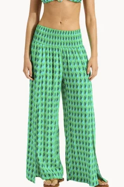 Pants^Seafolly Sorrento Shirred Waist Wrap Pant