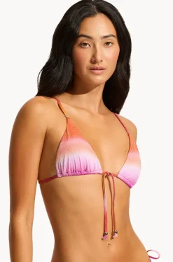 Bikini Tops^Seafolly Spectrum Slide Tri Hot pink