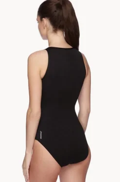 One Pieces^Speedo Spirit Turbo Suit One Piece Black/White