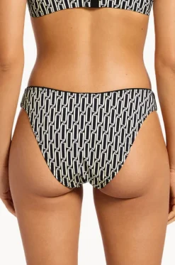 Bottoms^Jets Spring Geo High Leg Pant Black