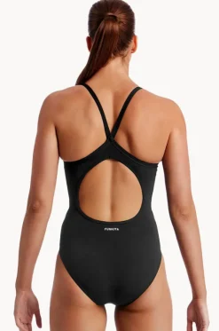 One Pieces^Funkita Still Diamond Secure One Piece Black