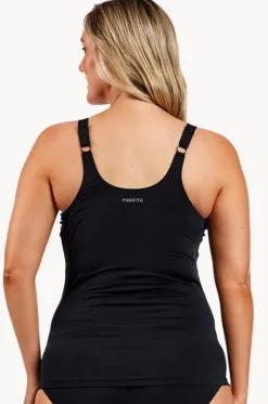 Tankini Tops^Funkita Still Scoop Tankini Separate Black