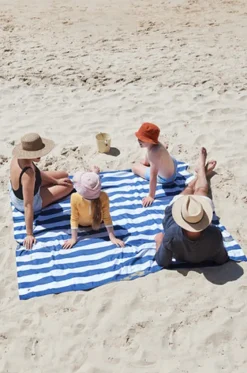 Towels|Towels^Dock And Bay Stripe Cabana Towel For Two Navy