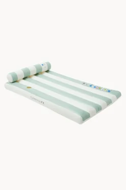 Pool Inflatables^Sunny Life Stripe Luxe Lilo Green