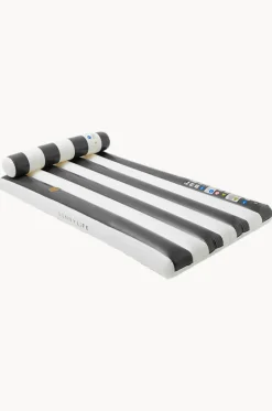 Pool Inflatables^Sunny Life Stripe Luxe Lilo Black