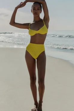 Bottoms^Bond-eye Stripe Palmer Brief Limoncello