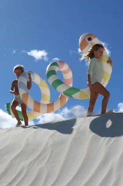 Pool Inflatables^Sunny Life Stripe Poolside Giant Inflatable Noodle Sorbet