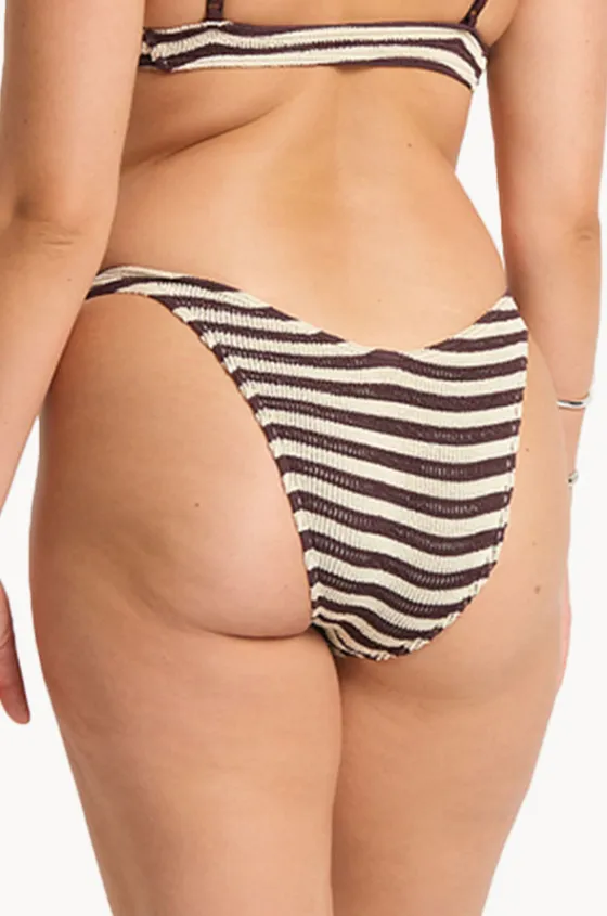 Bottoms^Bond-eye Stripe Ring Scene Brief Sable