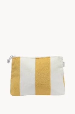 Travel|Bags^Sunny Life Stripe Terry Beach Pouch