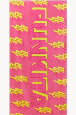 Towels|Towels^Funkita Stunner Towel Pink/yellow