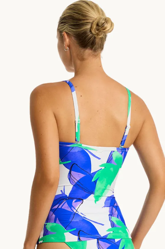 Tankini Tops^Sea Level Sublime DD/E Cup Tie Front Tankini Separate Cobalt