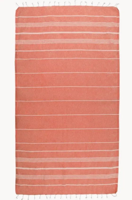 Travel|Towels^Havlu Sultan Turkish Towel Coral