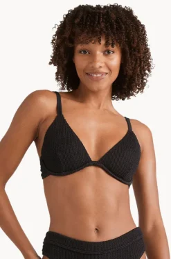 Bikini Tops^Billabong Summer High Reese DD Cup Bra Black