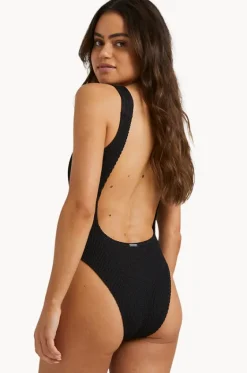 One Pieces^Billabong Summer High Square Tank One Piece BLACK
