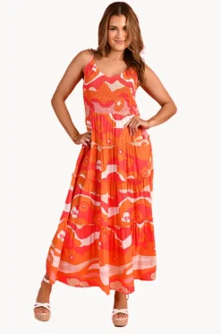 Dresses^Go Girl Summer Traveller Maxi Dress Sunrise
