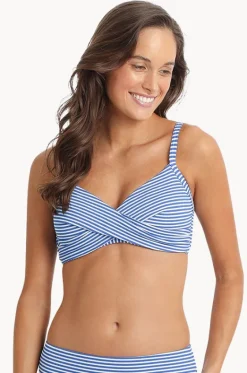 Bikini Tops^Sunseeker Summer Surf Twist Front Bralette Royal