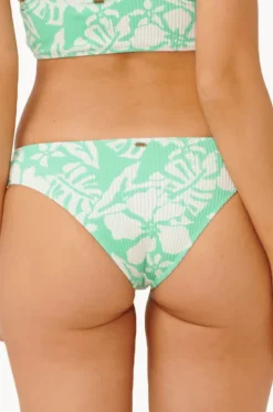 Bottoms^Rip Curl Sun To Sea Cheeky Hipster Aqua