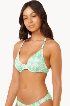 Bikini Tops^Rip Curl Sun To Sea D/DD Cup Cross Back Bra Aqua
