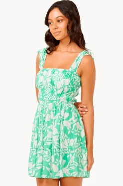 Dresses^Rip Curl Sun To Sea Mini Dress Green