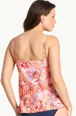 Tankini Tops^Sunseeker Sundance DD/E Cup Slimline Tankini Separate Peach