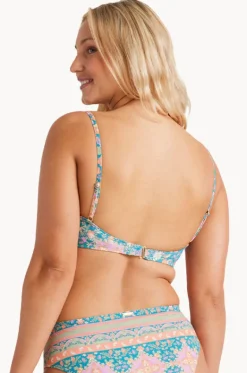 Bikini Tops^Billabong Sunrise Coast Lila DD Cup Bralette Multi