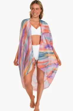 Overswim^Pool To Party At Sea Free Spirit Vest Sunset